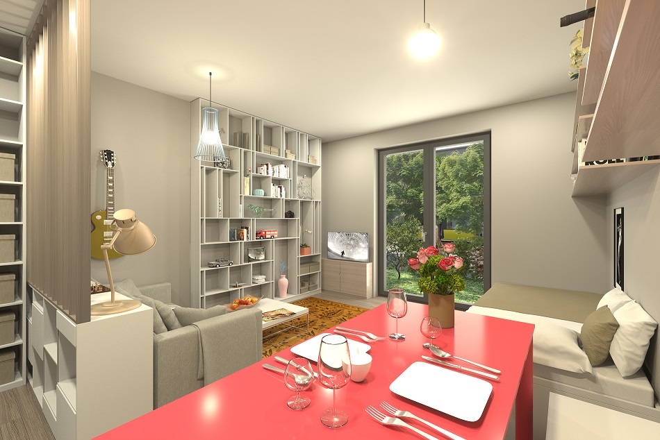 Neue 42 - Innenansicht Wohnungen