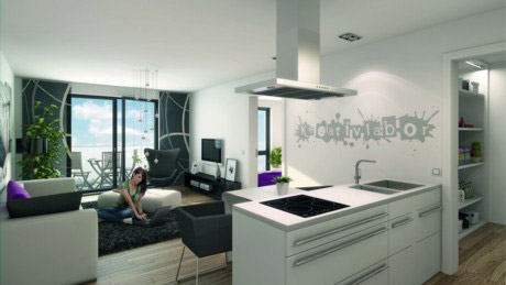 Philox - Darmstadt - Innenansicht Wohnungen